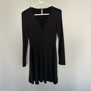Short black dress